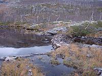 Dammen på Ågvatnet