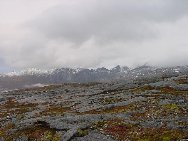 Falkflågtinnan fra Gjætarfjellet