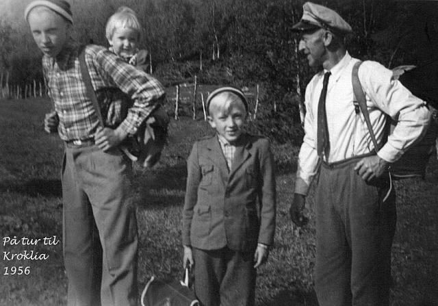 Bjørn, Torild, Lars Ivar og Olaf Nordland